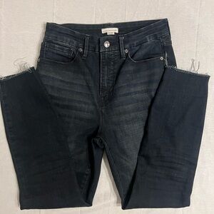 Good American Dark Wash Skinny Jeans